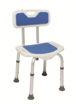 Stolac za tuš s naslonom Blue seat