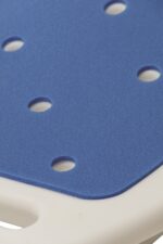 Stolac za tuš s naslonom sklopivi Blue seat - Slika 3